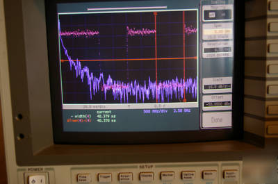 54720D 4GSA/s 1.5 ghz digital oscilloscope beats 784A