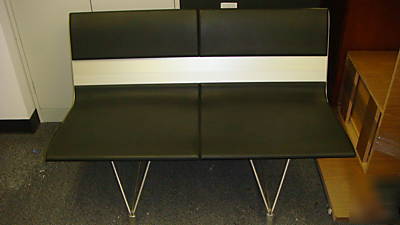 Davis furniture aero bench ae-8012 waiting room benches