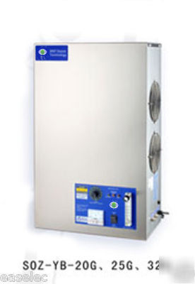 El series air cooling strong ozone generator 25G/h