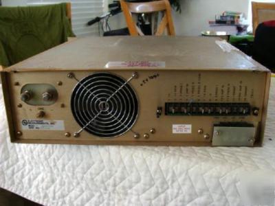 Electronic measuremen tcr 7.5S200 7.5V/200 power supply