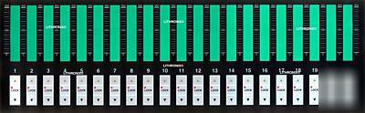 Komori lithrone 26 pqc console ink key buttons membrane