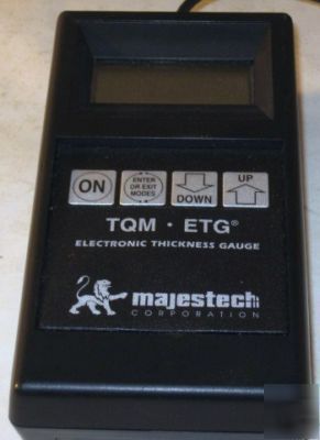 Majestech tqm-etg electronic thickness gauge guage gage