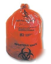 Medical ultra biohazard waste bag 24