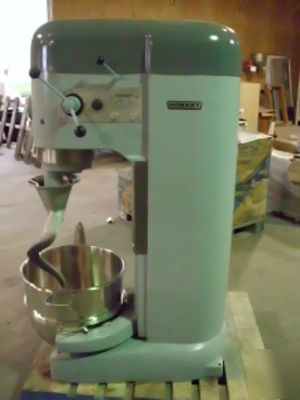 New hobart 80 quart dough mixer paddle, hook, bowl
