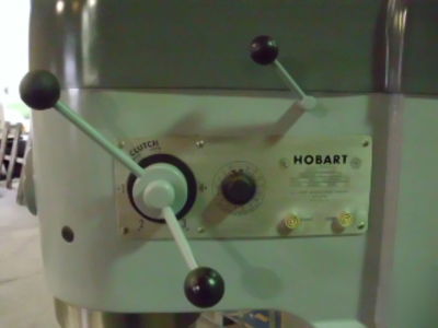 New hobart 80 quart dough mixer paddle, hook, bowl
