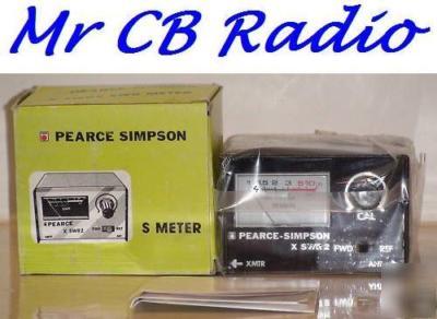 New pearce simpson swr meter in box /old stock - bargain