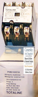 New totaline P282-0431A definite purpose contactor 