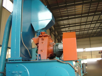 Shot blast, tumble blaster, shotblast cleaning machine