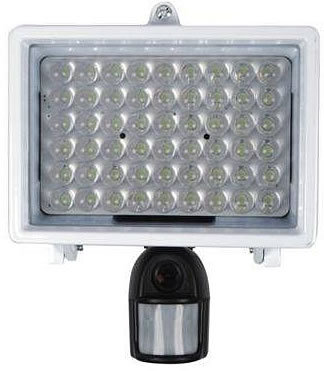 Small motion spot light hidden nanny spy camera w dvr