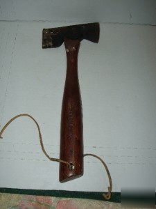 Vintage plumb hickory handled hammer square