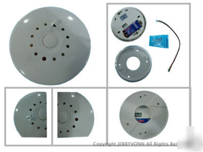 Smoke&temperature heat combo fire detector alarm