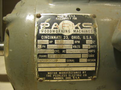 3 hp saw motor 3 phase 220/440 1
