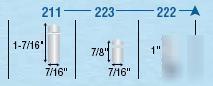 4 shepherd ball swivel caster satin chrome rubber tread