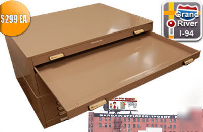 5 drawer flat file sections ( 53 3/4