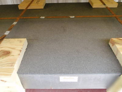 5915 surface plate black granite 3' x 6' x 9-1/2