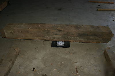 Antique rustic hewn white oak mantel, reclaimed lumber