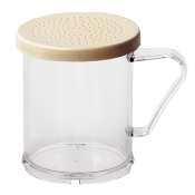 Cambro salt and pepper shaker w/ beige lid 10OZ |1 dz|