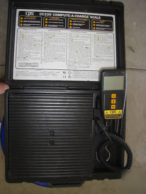 Cps CC220 refrigerant charging scale