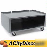 Nemco mobile hot dog roller grill cart stand