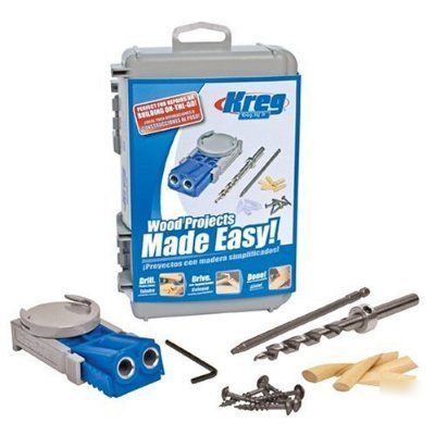 New kreg pocket hole jig system wood workers 