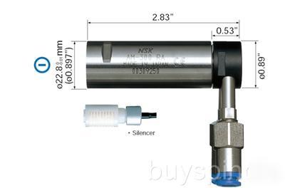 Nsk nakanishi ma series 90Â° h torque air motor am-300LA