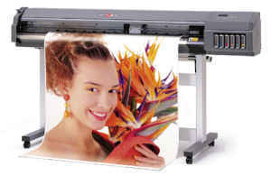 Wide large format printer roland hi-fi JET42â€never used