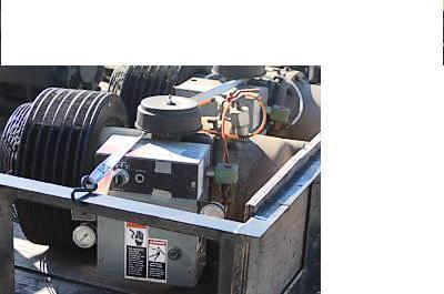 10-hp used sullair 6E rotary 3PH air compressor PM10045