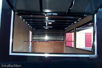 18' enclosed event vendor catering concession trailer