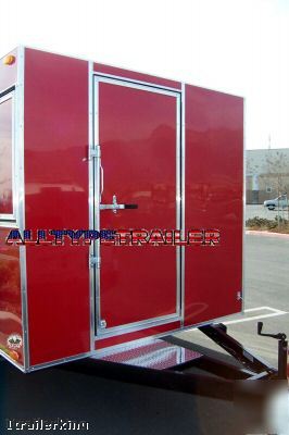 2010 enclosed event vendor catering concession trailer