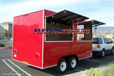 2010 enclosed event vendor catering concession trailer