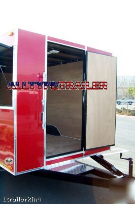 2010 enclosed event vendor catering concession trailer