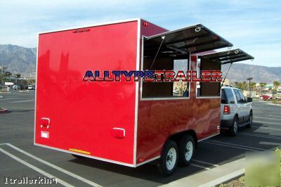 2010 enclosed event vendor catering concession trailer