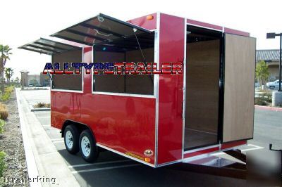 2010 enclosed event vendor catering concession trailer