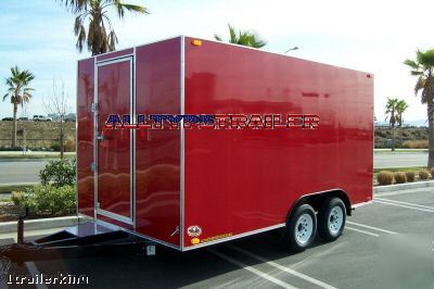 2010 enclosed event vendor catering concession trailer