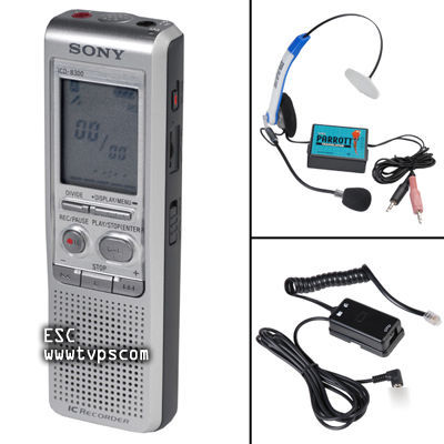 37 hour sony icd-B300 ICDB300 digital portable recorder