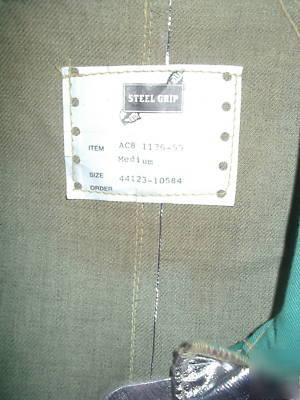 Aluminized carbon kevlar coat heat protective gear 