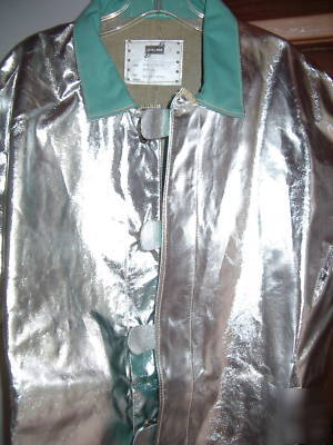 Aluminized carbon kevlar coat heat protective gear 