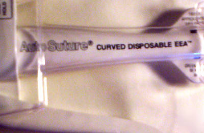 Autosuture curved disposable EEA21 surgical stapler