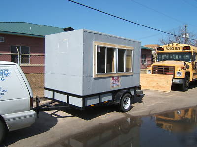 Custom trailer to be finished by buyer as is great deal