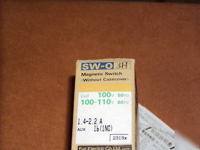 Fuji sw-03H starter sc-0 100/110VAC 0A1B 1.4-2.2A 