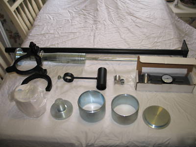 Humboldt marshall stability asphalt test equipment lot
