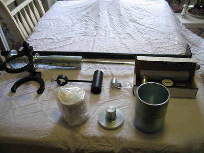 Humboldt marshall stability asphalt test equipment lot