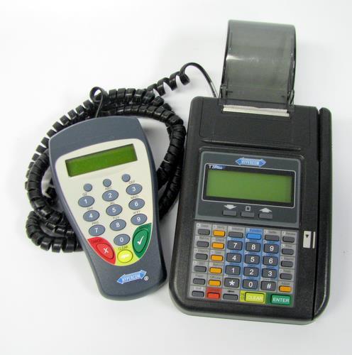 Hypercom T7PLUS T7 plus credit card terminal machine