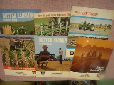 Lot of better farming for better living oliver tractor