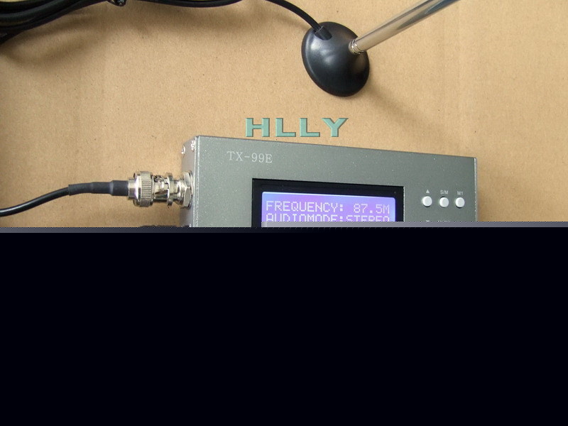 Top grade 0.5W villa fm transmitter exciter +power grey