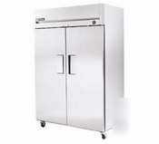 True tm-52| double door top mount refrigerator s/s|