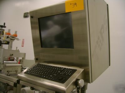 Weiler hrd-1000L high speed in-line labeling machine