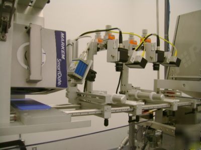 Weiler hrd-1000L high speed in-line labeling machine