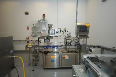 Weiler hrd-1000L high speed in-line labeling machine