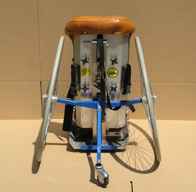  rifton dynamic stander MOR127 medical rehab w/ wheels
